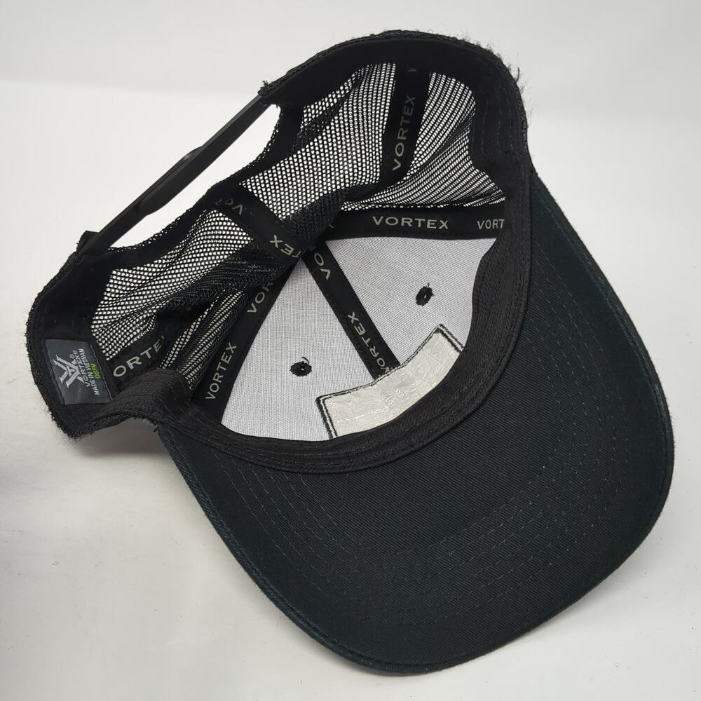 Vortex Logo Patch Snapback Mesh Back Trucker Hat … - image 7